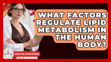 What Factors Regulate Lipid Metabolism in the Human Body? - Cholesterol Support Network