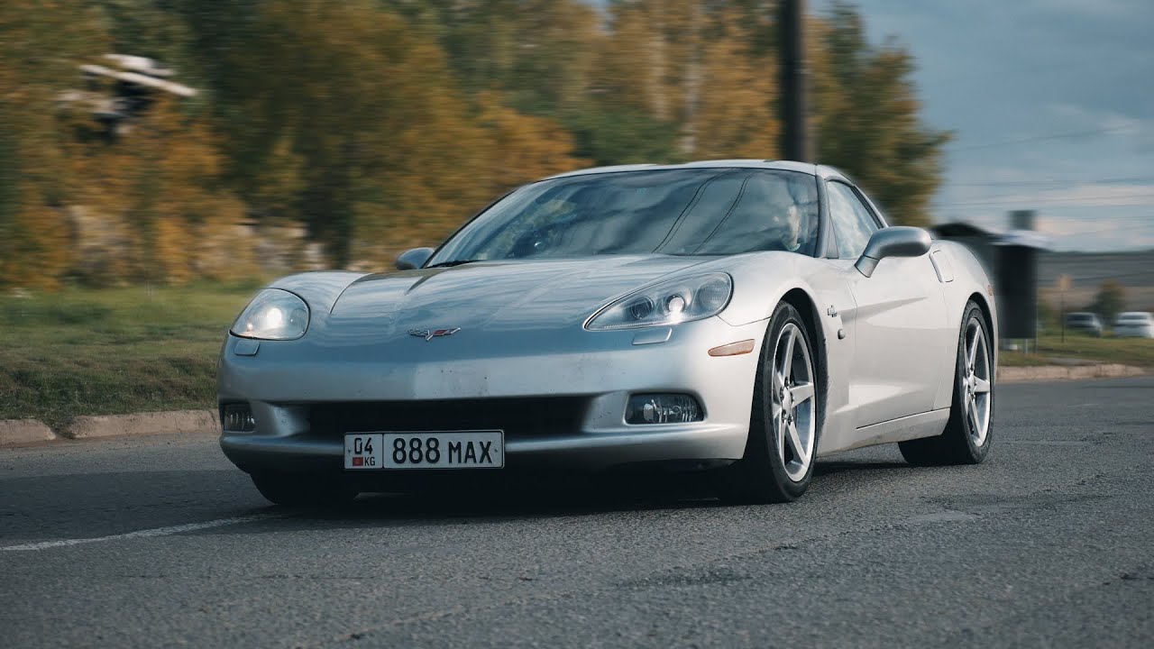 Chevrolet Corvette C6.Авария на съемках.Anton Avtoman.