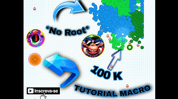 💯TUTORIAL MACRO !!! *NO ROOT* (AGAR.IO MOBILE)