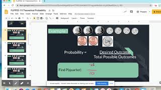 Theoretical Probability Coin Example (1)