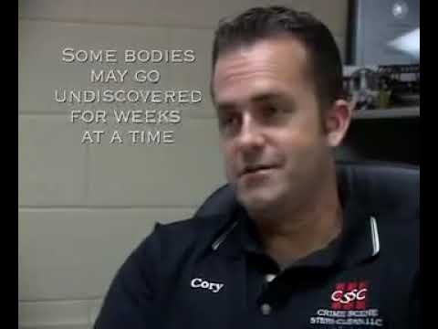 Crime Scene Cleanup by Crime Scene Steri Clean and Cory Chalmers