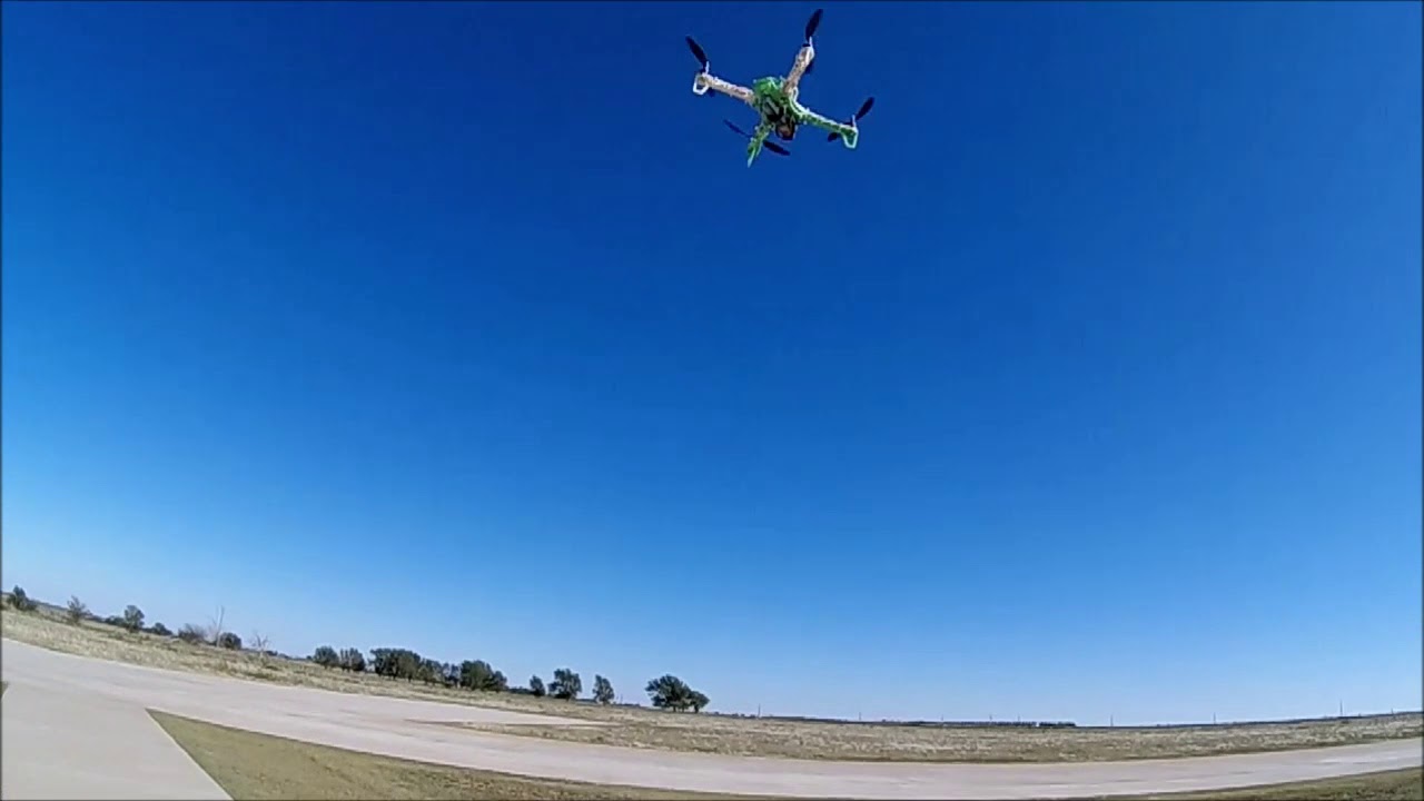 New Quadrotor Test Flight - YouTube