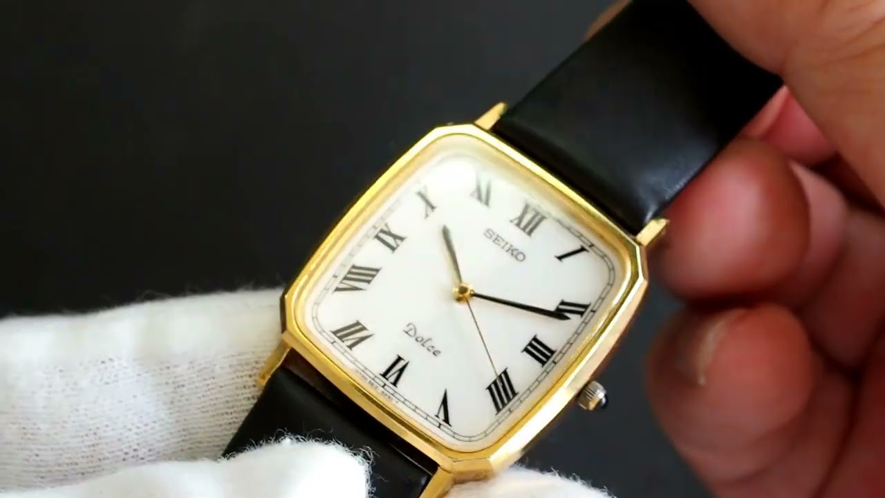 SEIKO】セイコー DOLCEドルチェ QUARTZ Ref.5E31-5A80 27mm White