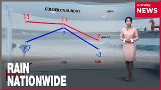 Download lagu [Weather] Rain forecast tomorrow and temperatures will drop sharply on Sunday