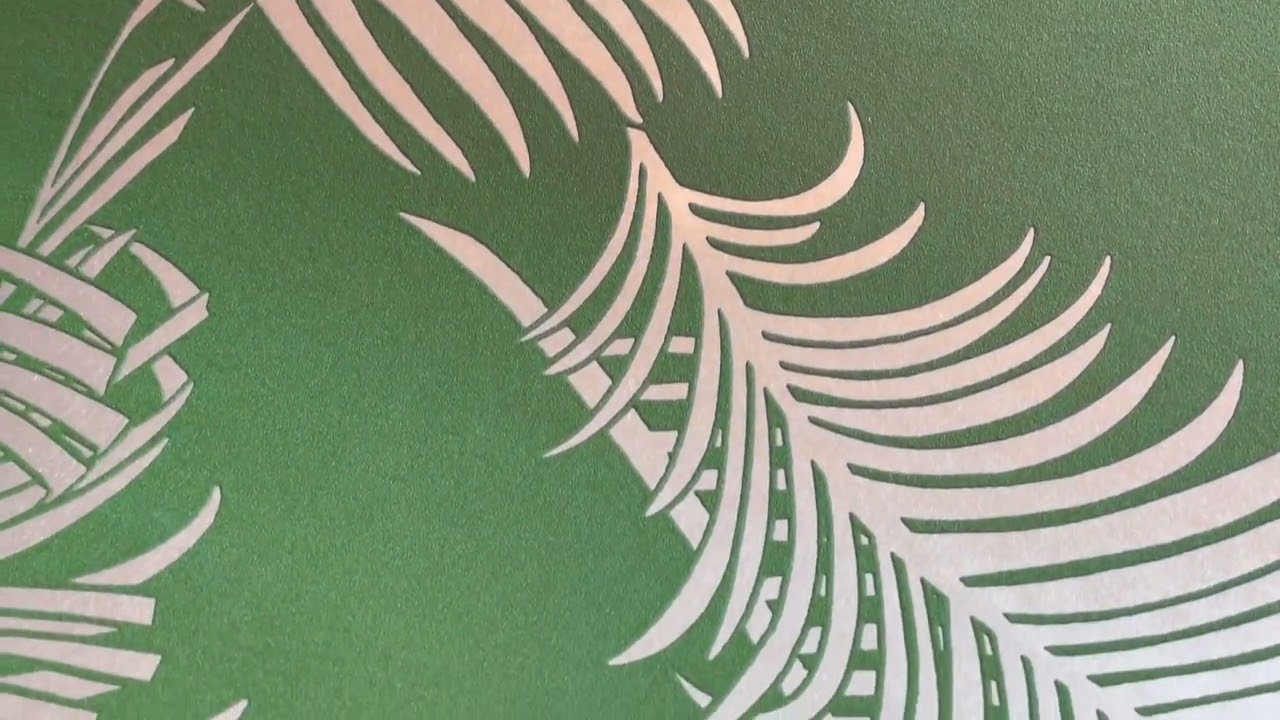 A.S. Création Trendwall 379740 37974-0 Papier Peint Non Tissé Vert 10,05 X 0 ,53 M