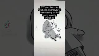 Famous When you realize you’ve been drawing on the wrong layer 💀 | #shorts #badday #art Net Worth