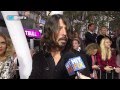 Dave Grohl on producing Zac Brown Band at the 2013 AMA's red carpet