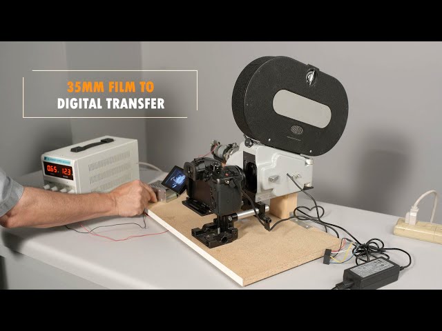 DIY 35mm Movie Film to Digital Video Transfer Device Telecine