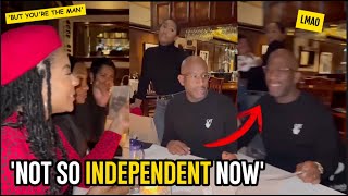 Group Of Women Get MAD When Man Won't Pay The Bill!