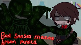 If Bad sanses meets Afton family ✨ [ Undertale and Fnaf ] (GachaClub) [No ships]