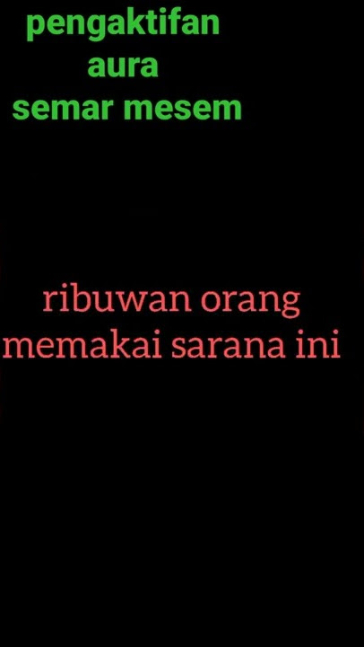semar mesem cara mendapatkan auranya