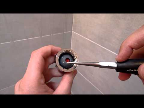 Removing the flow restrictor on a WaterPik (water saver)