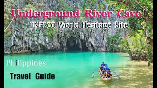 4K | Underground River Cave, Palawan | Philippines | BUDGET TRAVELING | 2023