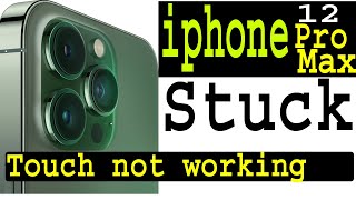 iphone 12 pro max snoozing stuck touch not working how to reboot iphone 12 pro max