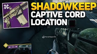Captive Cord Location (Lunar Battlegrounds) "Arc Logic" Quest Guide - Destiny 2 Shadowkeep