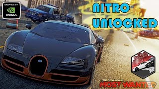 : How to unlocked Nitro in Buggati Veyron vittesses - Need for Speed most wanted 2012 #nfs #nfsmw2012