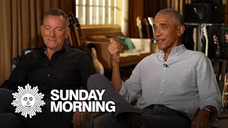 Video thumbnail of "Barack Obama and Bruce Springsteen talk "Renegades""
