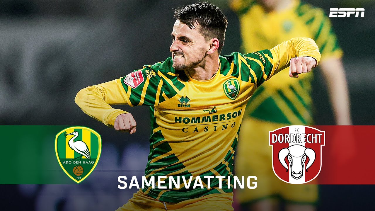 🤩 PRACHTGOAL Daryl van Mieghem vanaf de MIDDENCIRKEL! ☄️ | Samenvatting ADO Den Haag - FC Dordrecht