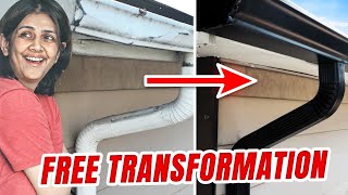 'Why For FREE?' | We Replaced Damaged GUTTERS Completely FREE For This FAMILY