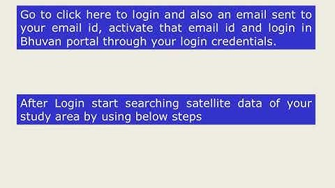 Download Free Satellite Images from Bhuvan Portal of INDIA