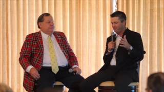 Celebrity Ruan Palmer talks about caddie James Edmondson Profile