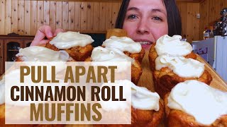 Athlete Statistics Better Than Cinnamon Rolls?!... 😳 | Cinnamon Roll Pull Apart Muffins