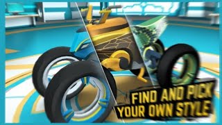 ONE OF THE BEST GRAPHICS FOR A RACING GAME | GRAVITY RIDER screenshot 4