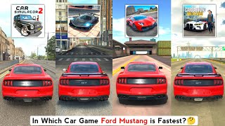 Ford Mustang Top Speed Car Simulator 2, Extreme & Ultimate Simulator, Car Parking Multiplayer screenshot 5