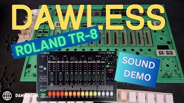 Roland TR-8 Sound Demo (No Talking)
