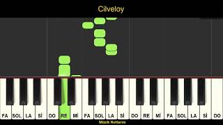 Cilveloy Melodika Org Notaları Resimi