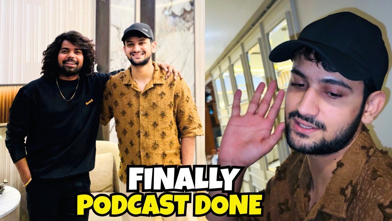 Aj to main podcast kar k hi rahunga @MaazSafderWorld after o long time 