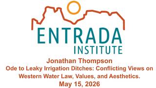 Writing From The Land   Jonathan Thompson