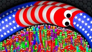 Slither•Io WonderFul Game Play 87000+ Scores In On Game 💯 Top 1 👑 Gameplay Ever #001 #slithersnake