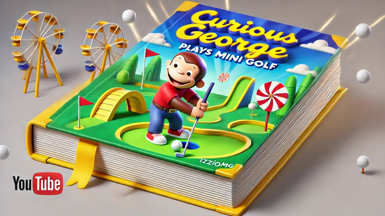 Curious George Plays Mini Golf ⛳🐵 Fun Read Aloud for Kids!