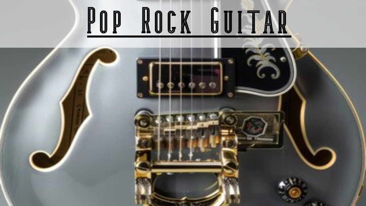 Pop Rock Guitar Backing Track in D major - YouTube