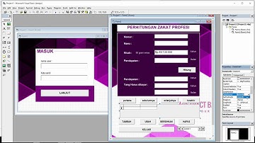 APLIKASI SEDERHANA MENGGUNAKAN VB6   MS ACCESS   PERHITUNGAN ZAKAT PROFESI