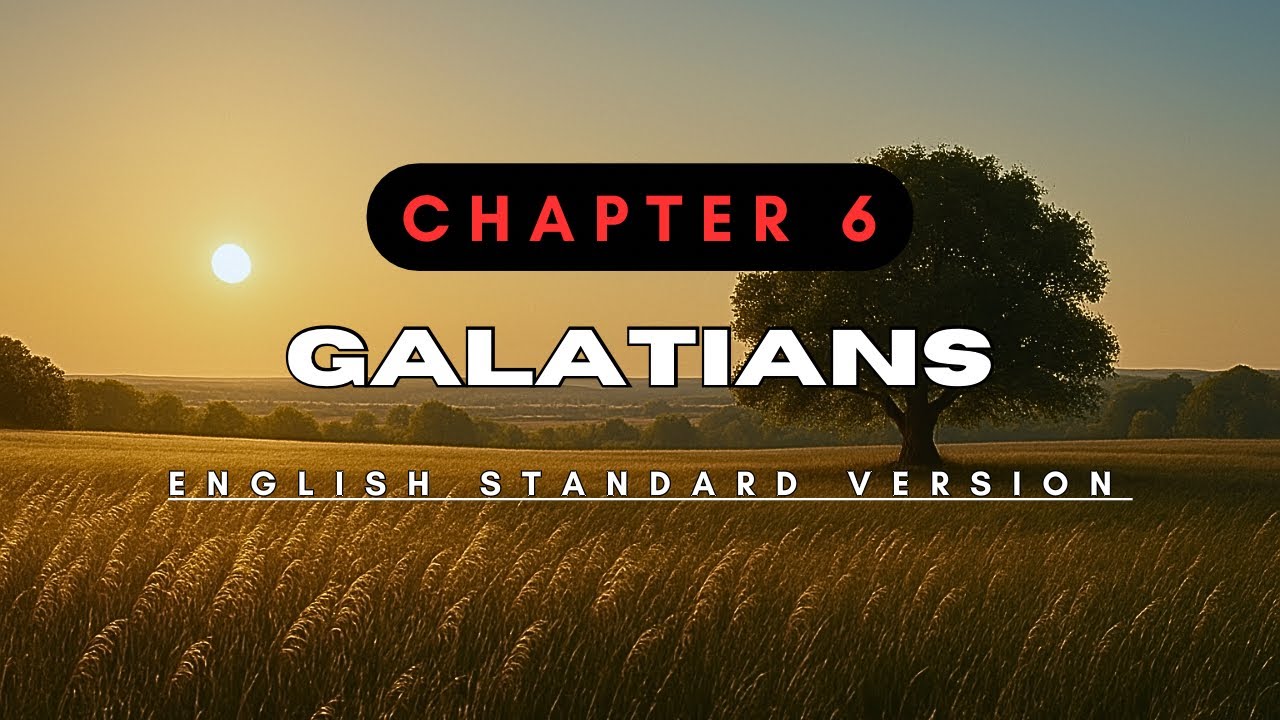 Galatians Chapter 6 – Audio Bible (ESV) - YouTube
