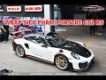 🎥 wrap siêu phẩm PORSCHE GT2 RS (sương sương 22 tỏi) được thi công #team CAO SANG AUTO 😍