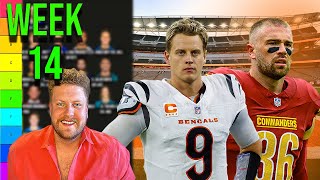 Week 14 Fantasy Football QB & TE Rankings (Top 16)