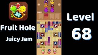 🎯 Fruit Hole Level 68 Walkthrough | Fun Fruit Puzzle Game 🍓 | SolutionGuruji