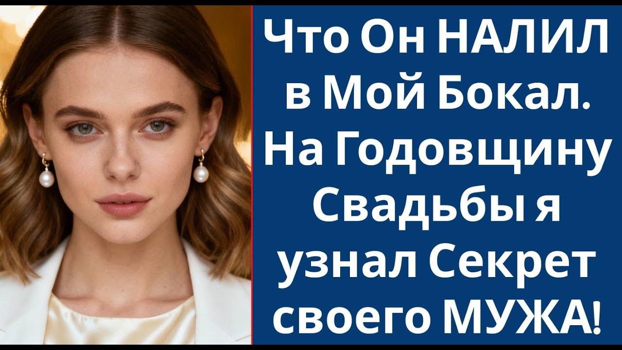 Что Он НАЛИЛ в Мой Бокал  На Годовщину Свадьбы я узнал Секрет своего МУЖА!