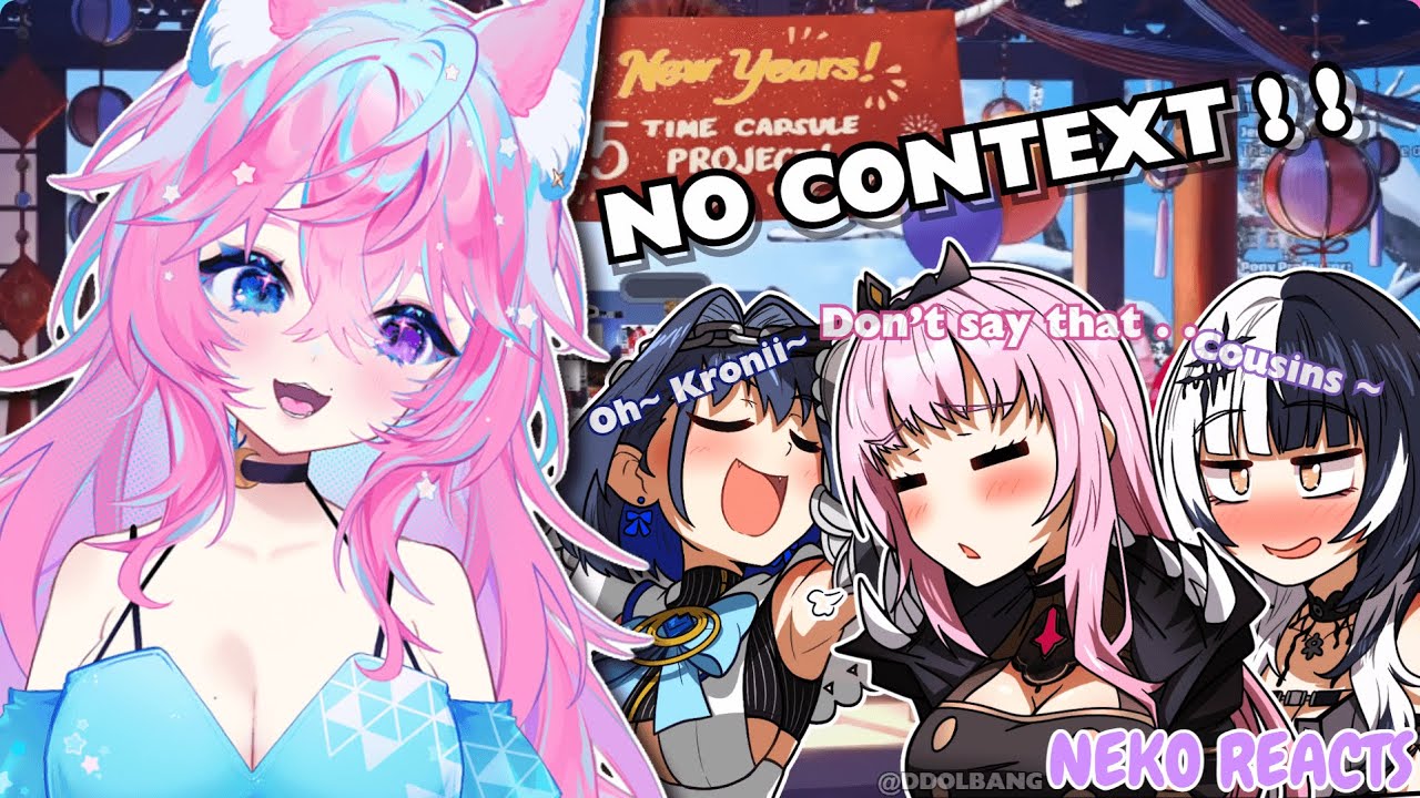 ━☆НЕКО РЕАГИРУЕТ━☆ ГОЛОГЕВРАЛЬНЫЕ ДЕВУШКИ ВНЕ КОНТЕКСТА!! [HOLOLIVE]