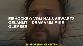 Eishockey: vom Nacken gelähmt - Drama um Mike Glemser thumbnail
