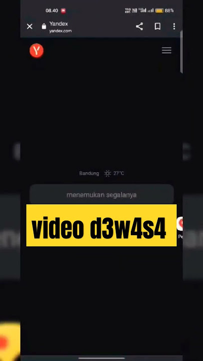 1 menit cara membuka video d3w4s4 #shorts #short #shortvideo