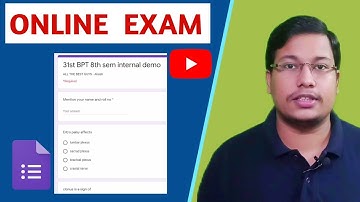ONLINE INTERNAL EXAM IN GOOGLE FORM DEMO || ONLINE EXAMS IN GOOGLE FORM || DEMO ONLINE EXAM