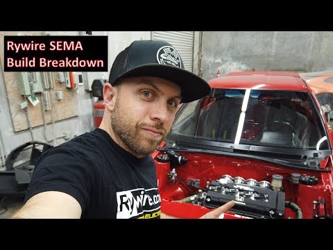 RyWire Civic E-AT Build Breakdown SEMA 2019