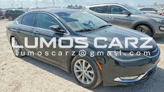 1C3CCCCG6GN124340 Chrysler 200 2016