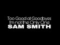 Too Good at Goodbyes | I'm not the Only One | Sam Smith | Kim Macaraig |