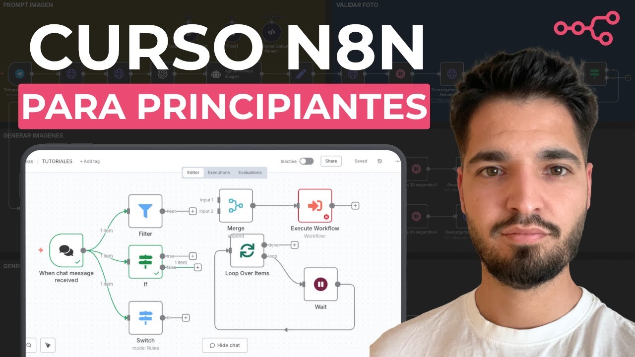 Curso N8N para Principiantes - Aprende a Automatizar desde Cero - YouTube