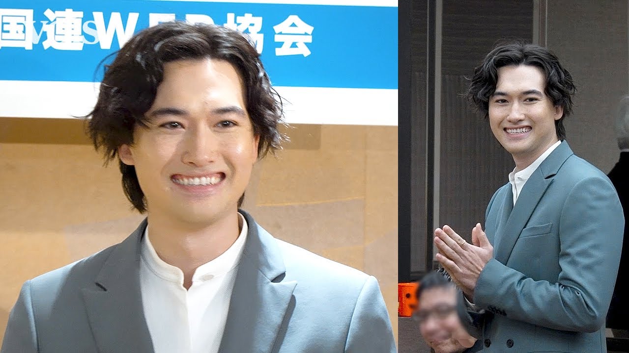 動画】元Sexy Zone・マリウス葉さん、久々の公の場 国連WFP特別審査員